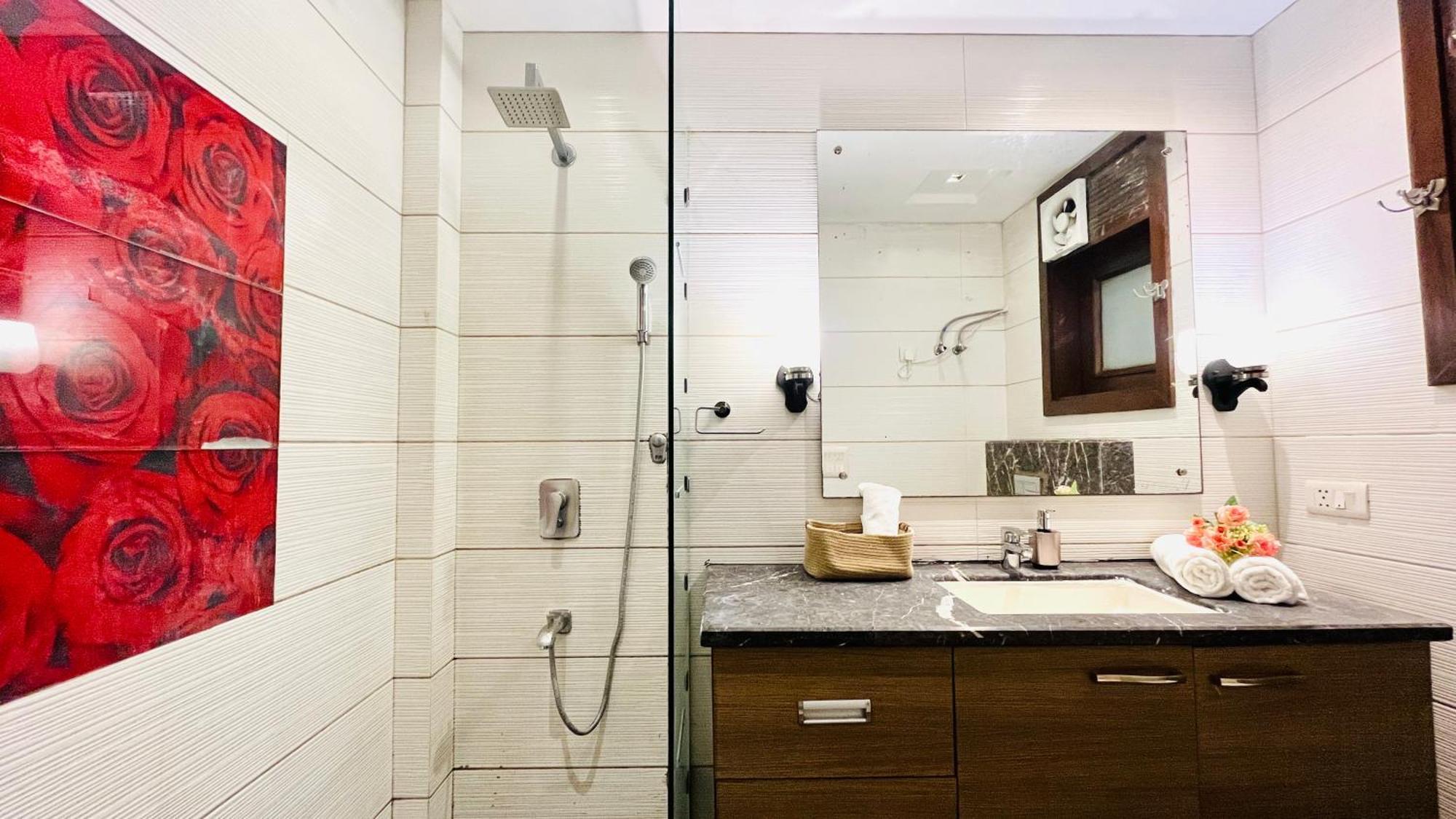 Olive Service Apartments - Greater Kailash New Delhi Kamer foto
